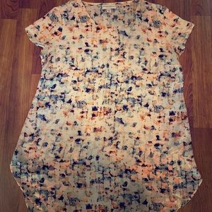 Geometric maternity top